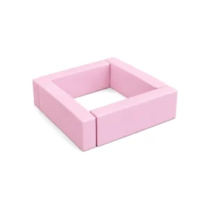 Pink square Soft Play Ball Pit – view 3