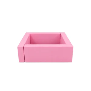 Hot Pink square Soft Play Ball Pit – view 3