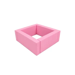 Hot Pink square Soft Play Ball Pit – view 2
