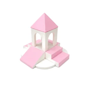 Pink & White castle Tower Soft Play Climber – view 5