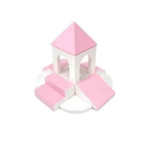 Pink & White castle Tower Soft Play Climber – view 6