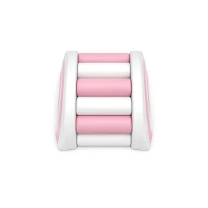 Pink & White rainbow Roller Soft Play Bridge – view 6