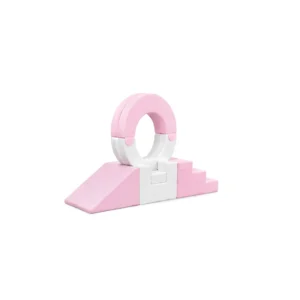 Light Pink & White ring Soft Play Climber