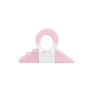Light Pink & White ring Soft Play Climber – view 5