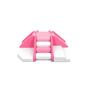 Hot Pink & White 4-Way Soft Play Climber – view 3