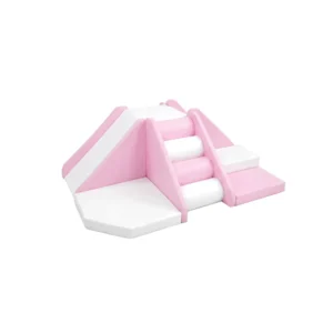 Light Pink & White 4-Way Soft Play Climber – view 3