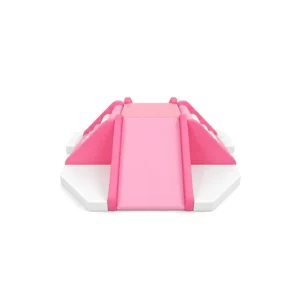 Hot Pink & White 4-Way Soft Play Climber – view 4