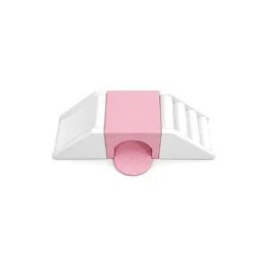 Pink & White tunnel Bridge Soft Play Climber – view 6