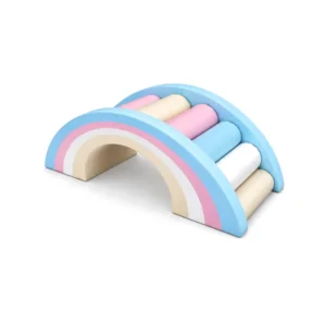 Pastel Rainbow rainbow Roller Soft Play Bridge – view 5
