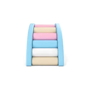 Pastel Rainbow rainbow Roller Soft Play Bridge – view 6