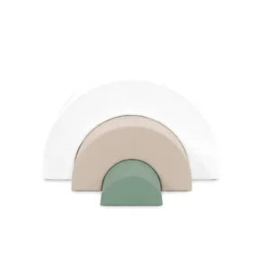 White, Beige & Sage nested Rainbow Soft Play Arches