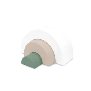 White, Beige & Sage nested Rainbow Soft Play Arches – view 3