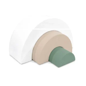White, Beige & Sage nested Rainbow Soft Play Arches – view 5