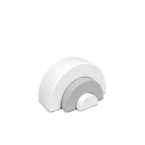White & Grey nested Rainbow Soft Play Arches – view 2