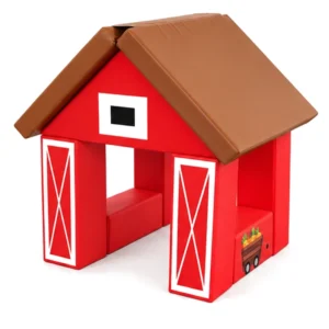 Red barn Soft Play Playhouse – view 2