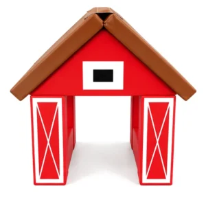 Red barn Soft Play Playhouse – view 4