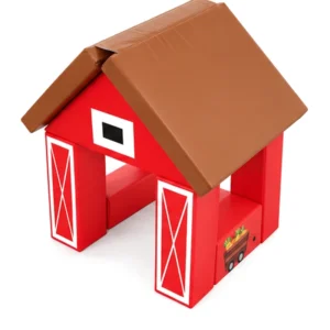 Red barn Soft Play Playhouse – view 3