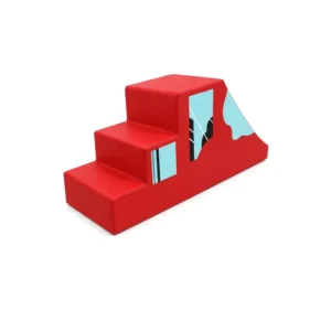 Red step & Slide Soft Play Climber
