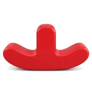 Red double-Seat Soft Play Rocker – view 6