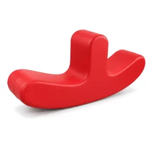 Red double-Seat Soft Play Rocker – view 2