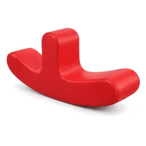 Red double-Seat Soft Play Rocker – view 4