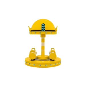 Yellow robot Soft Play Carousel – view 4