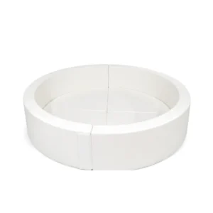 White low Round Soft Play Ball Pit
