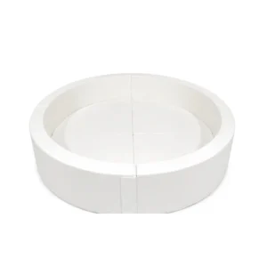 White low Round Soft Play Ball Pit – view 4