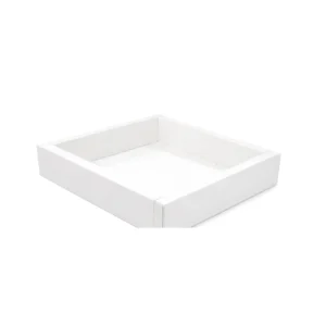 White low Square Soft Play Ball Pit – view 2