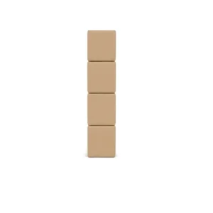 Beige, White & Green soft Play Block Wall Set – view 6