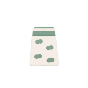 Sage Green & Cream double Tunnel Soft Play Climber – view 4