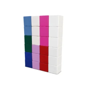 Jewel Tones soft Play Block Wall Set
