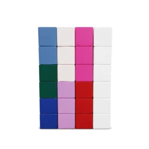 Jewel Tones soft Play Block Wall Set – view 2