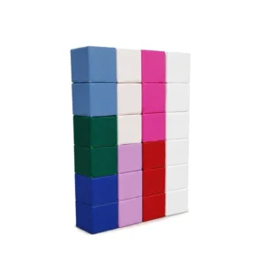 Jewel Tones soft Play Block Wall Set – view 3
