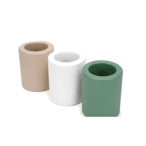 Beige, White & Green soft Play Rolling Barrel – view 3
