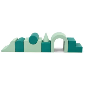 Mint & Teal linear Soft Play Obstacle Course