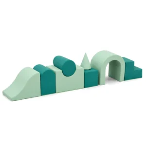 Mint & Teal linear Soft Play Obstacle Course – view 3