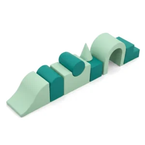 Mint & Teal linear Soft Play Obstacle Course – view 4