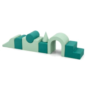 Mint & Teal linear Soft Play Obstacle Course – view 5