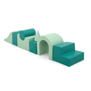 Mint & Teal linear Soft Play Obstacle Course – view 6