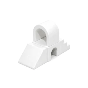 White two-Level Arch Tunnel Soft Play Climber – view 3