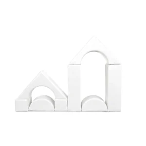 White house Arch & Triangle Soft Play Block Set