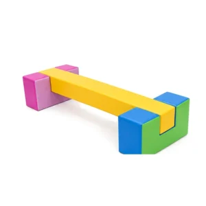 Rainbow soft Play Balance Beam – view 2