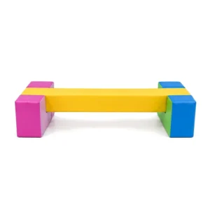Rainbow soft Play Balance Beam – view 3