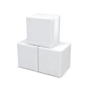 White soft Play Cube, 30 cm