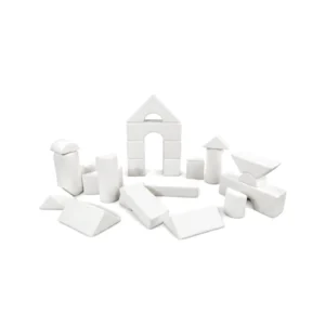 White soft Play Building Block Set – view 3