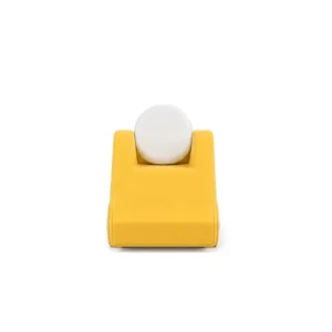 Yellow & White soft Play Foam Car – view 5
