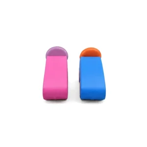 Blue & Pink soft Play Rocking Car – view 4