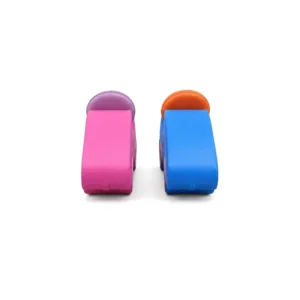 Blue & Pink soft Play Rocking Car – view 5