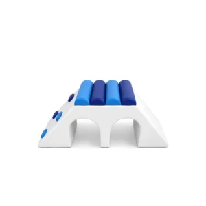 White & Blue double Tunnel Soft Play Climber – view 3